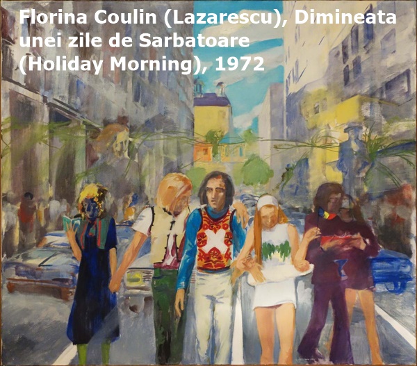 
Florina Coulin (Lăzărescu), Dimineața unei zile de Sărbătoare (Holiday Morning), 1972