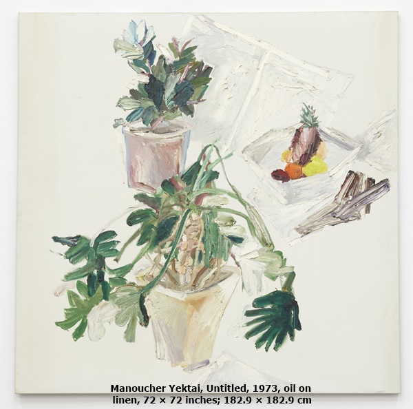Manoucher Yektai, Untitled, 1973, oil on linen, 72 × 72 inches; 182.9 × 182.9 cm