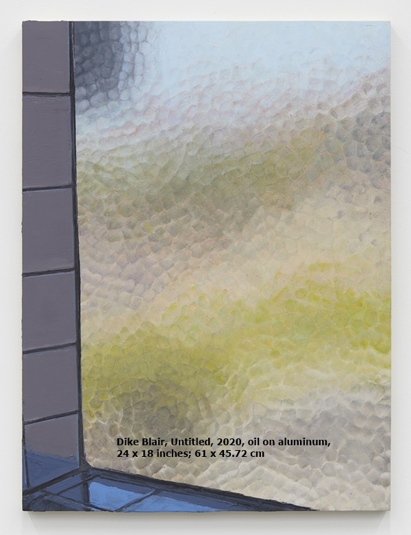Dike Blair, Untitled, 2020, oil on aluminum, 24 x 18 inches; 61 x 45.72 cm