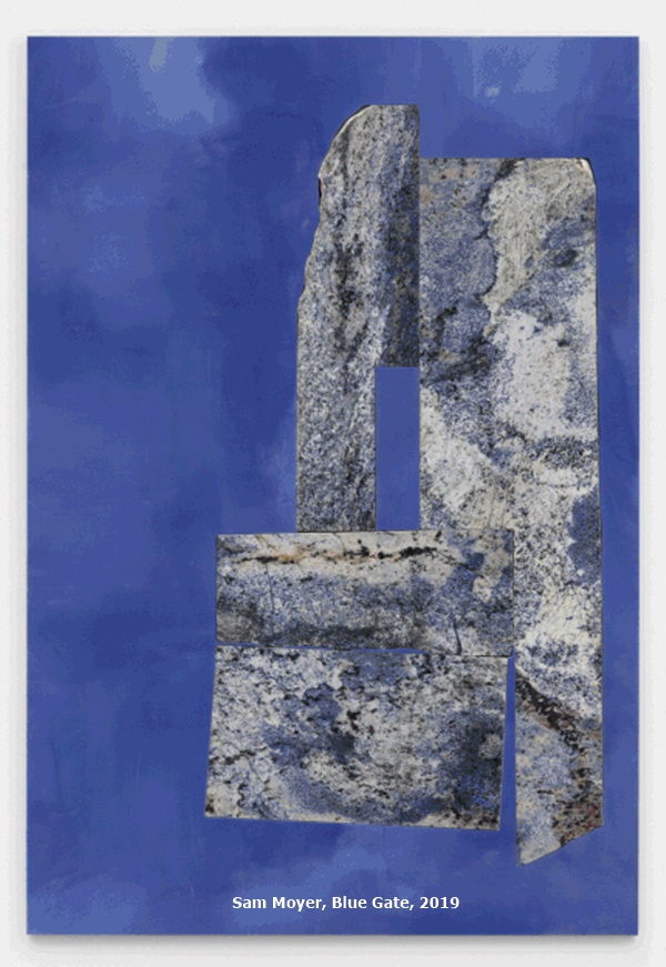Sam Moyer, Blue Gate, 2019 