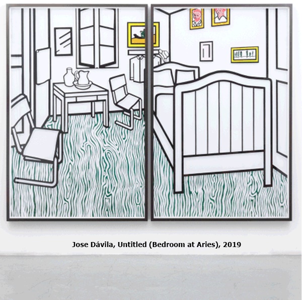 Jose Dávila, Untitled (Bedroom at Aries), 2019 