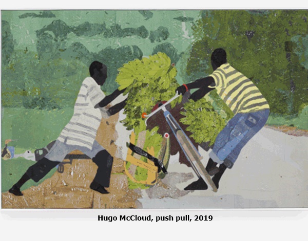 Hugo McCloud, push pull, 2019 