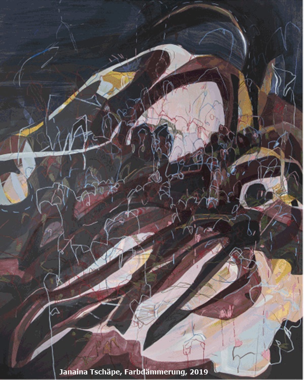 . Janaina Tschäpe, Farbdämmerung, 2019 