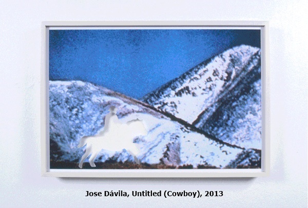 click to enlarge- double click to reduce Jose Dávila, Untitled (Cowboy), 2013