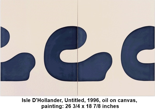 
Landon Metz, Untitled, 2019, dye on canvas in two parts, overall: 50 x 80 inches