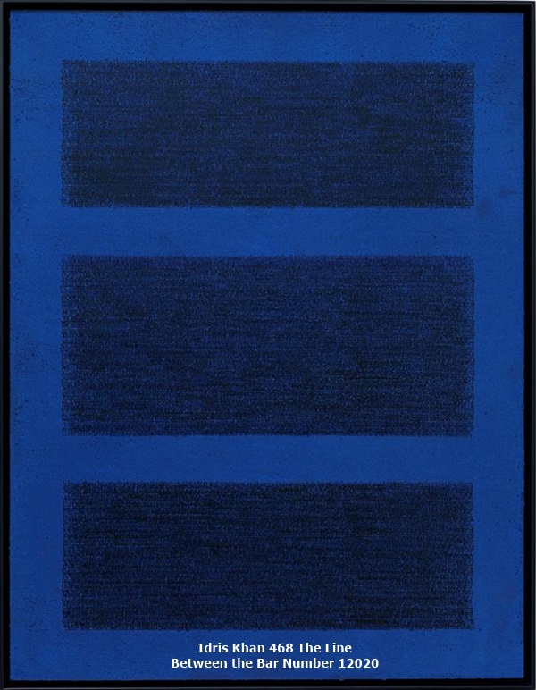 Idris Khan 468 The Line 
Between the Bar Number 12020