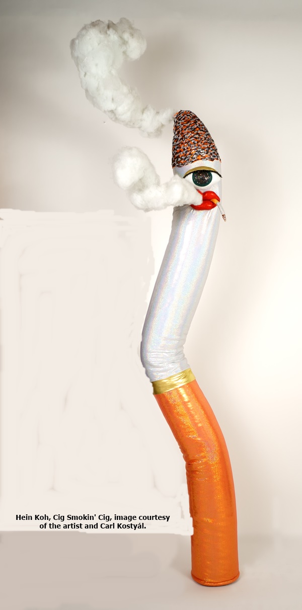 Hein Koh, Cig Smokin' Cig, image courtesy of the artist and Carl Kostyál.