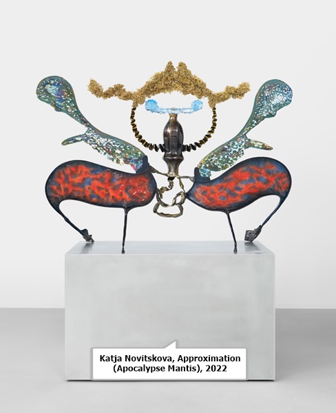 click to enlarge- double click to reduce Katja Novitskova, Approximation (Apocalypse Mantis), 2022