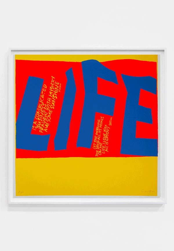 click to enlarge- double click to reduce Corita Kent