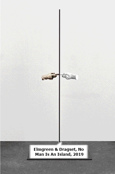 Elmgreen & Dragset, No Man Is An Island, 2019