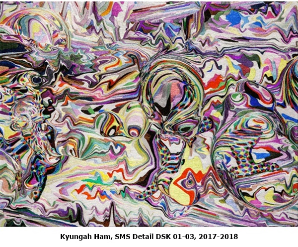 Kyungah Ham, SMS Detail DSK 01-03, 2017-2018
