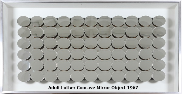 Adolf Luther Concave Mirror Object
1967