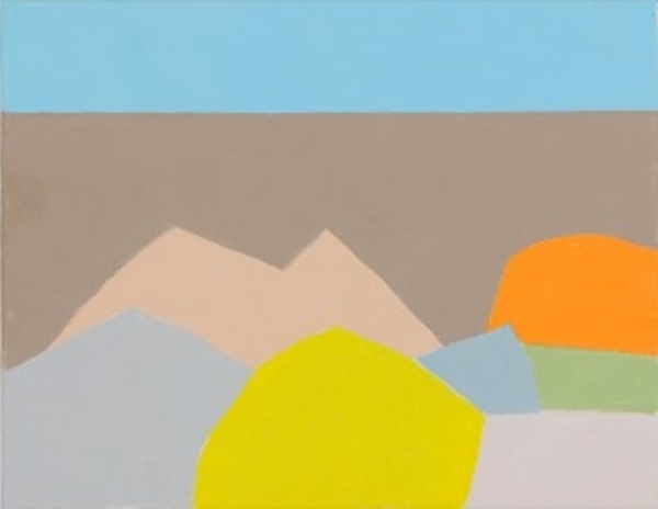 click to enlarge- double click to Discovery of Immediacyuce Etel Adnan : Discovery of Immediacy