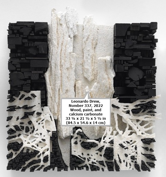 Leonardo Drew

Number 337, 2022

Wood, paint, and calcium carbonate

33 ¼ x 21 ½ x 5 ½ in (84.5 x 54.6 x 14 cm)

(GL15391)