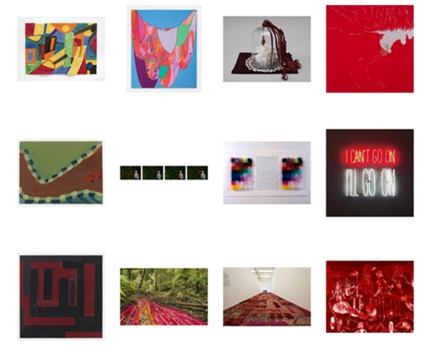 Artworks, RED, Galerie Lelong & Co., New York. 