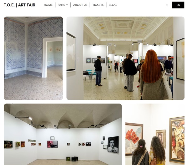 click to enlarge- double click to reduce LUCCA ART FAIR, Lucca ITALY - September 25 > 27, 2026 @LuccaartFair