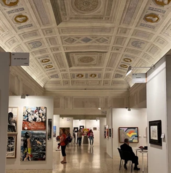 click to enlarge- double click to reduce 50 partecipants at LUCCA ART FAIR, Lucca ITALY - April 19 > 21, 2024 @LuccaartFair