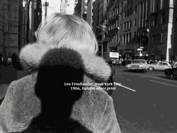 click to enlarge- double click to reduce Lee Friedlander, New York City, 1966, Gelatin silver print