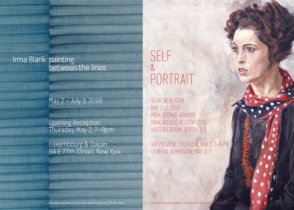 LUXEMBOURG & DAYAN - Self & Portrait - Tefaf New York Spring 2019 - MAY 3-7, 2019 @TEFAF