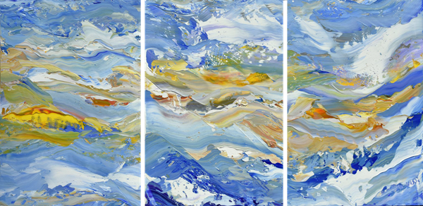 click to enlarge- double click to reduce James Leonard
Seashore, 36 x 24 in. ea.