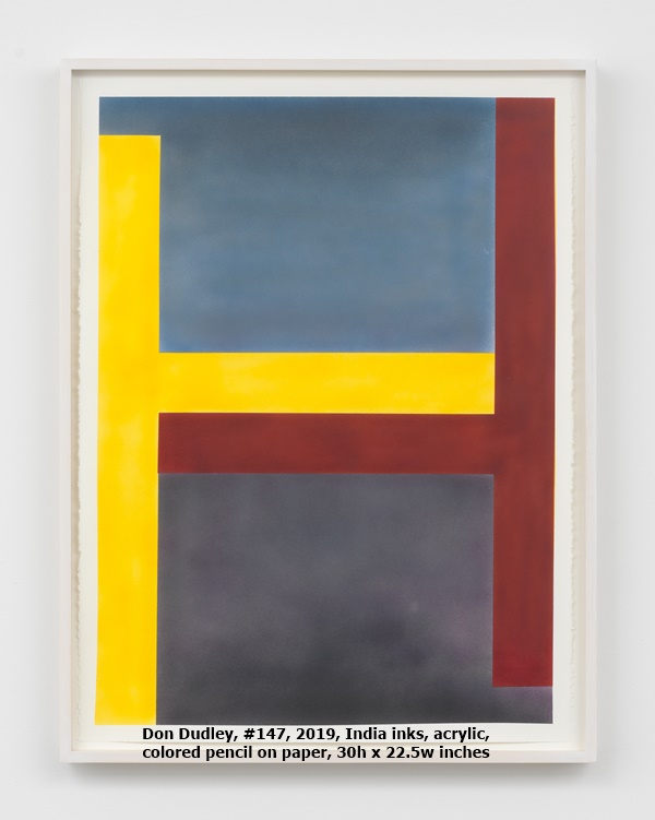 Don Dudley, #147, 2019, India inks, acrylic, colored pencil on paper, 30h x 22.5w inches