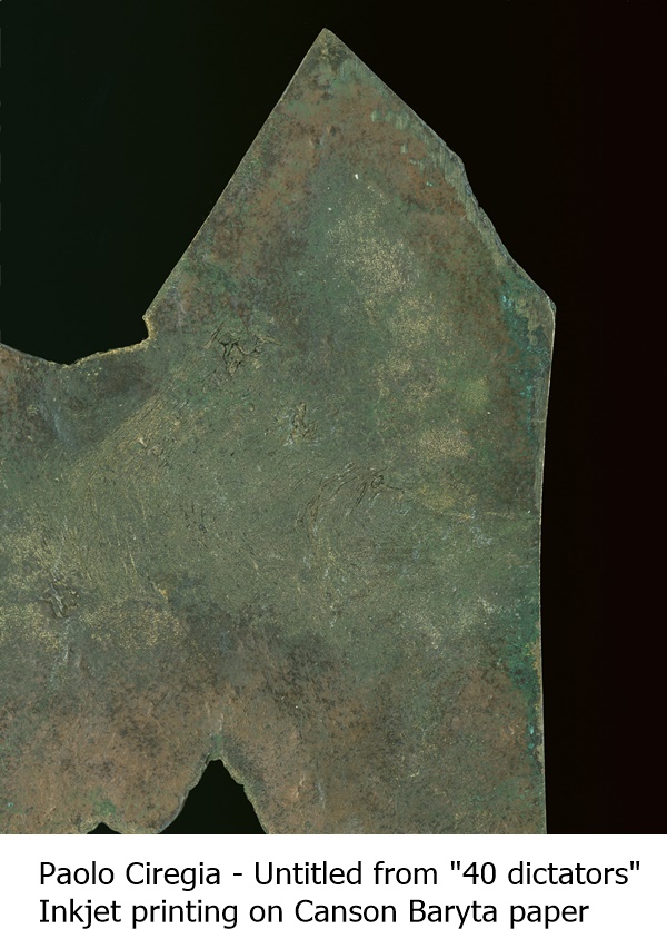  Paolo Ciregia - Untitled from 40 dictators, Inkjet printing on Canson Baryta paper