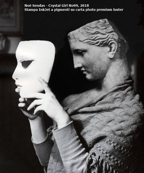 Noé Sendas - Crystal Girl No99, 2018
Stampa InkJet a pigmenti su carta photo premium luster 