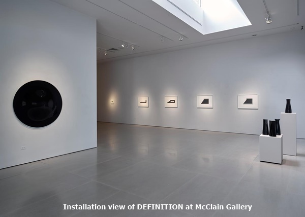 click to enlarge- double click to reduce Installation view of DEFINITION at McClain Gallery