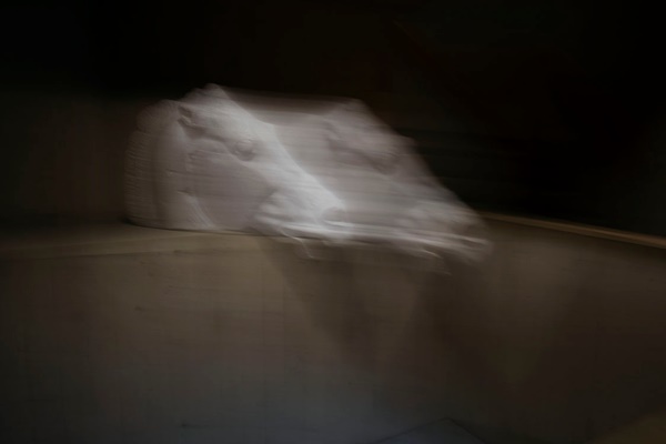 click to enlarge- double click to reduce Louise Lawler, Tribute (swiped), 2022 / 2023, dye sublimation print on museum box