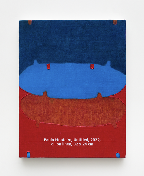 click to enlarge- double click to reduce Paulo Monteiro, Untitled, 2022, oil on linen, 32 x 24 cm