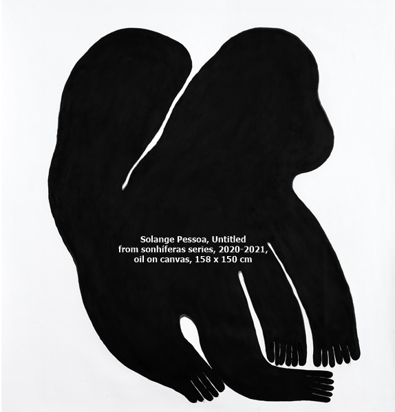 click to enlarge- double click to reduce Solange Pessoa, Untitled from sonhíferas series, 2020-2021, oil on canvas, 158 x 150 cm