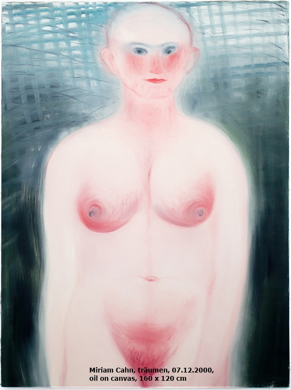 Miriam Cahn, träumen, 07.12.2000, oil on canvas, 160 x 120 cm