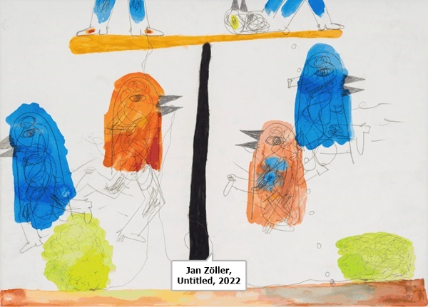 click to enlarge- double click to reduce Jan Zöller, Untitled, 2022