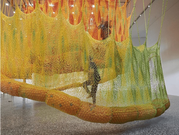 click to enlarge- double click to reduce Ernesto Neto.