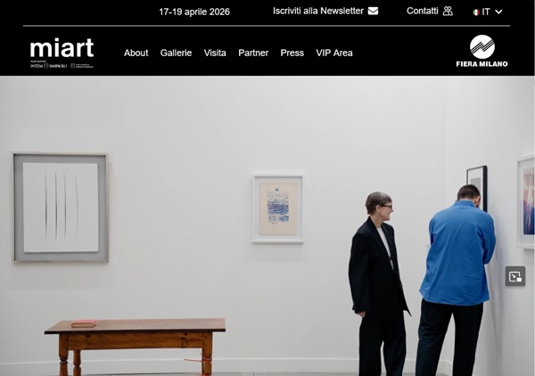 MIART 2026 Milan, ITALY - April 17 > 19, 2026 @MiArtMilano