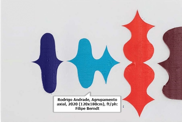 Rodrigo Andrade, Agrupamento axial, 2020 (120x180cm), ft/ph: Filipe Berndt
