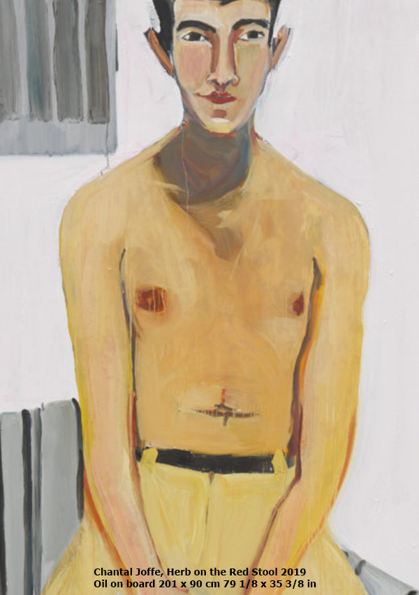 Chantal Joffe
Herb on the Red Stool
2019
Oil on board
201 x 90 cm
79 1/8 x 35 3/8 in