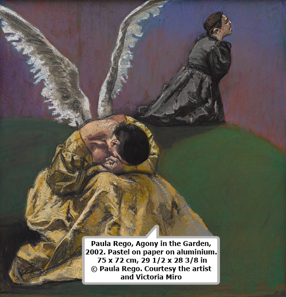 click to enlarge- double click to reduce Paula Rego, Secrets of Faith (R14C24) detail, 2020, bronze, 138 x 37 x 44.5 cm, 54 3/8 x 14 5/8 x 17 1/2 in, © Paula Rego, courtesy the artist and Victoria Miro