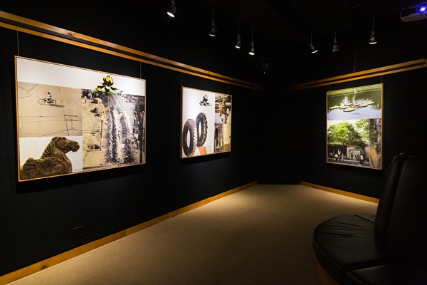 click to enlarge- double click to reduce Robert Rauschenberg : Reflections and Ruminations - Installation view