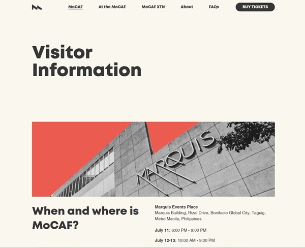 MoCAF 2025 , Makati City Manila. PHILIPPINES - July 11 > 13, 2025 @mocafmanila