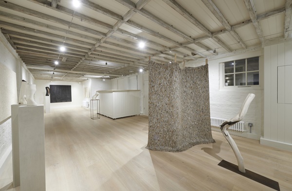 click to enlarge- double click to reduce Wycliffe Stutchbury : Fall Line Installation view