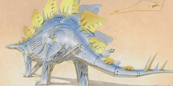 click to enlarge- double click to reduce Hajime Sorayama : Dinosauria