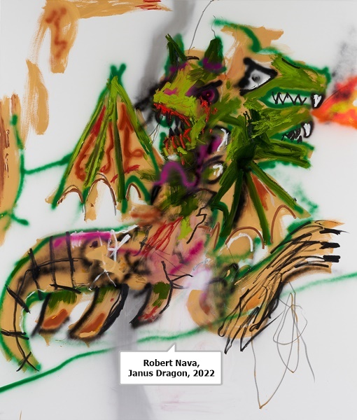 Robert Nava, Janus Dragon, 2022