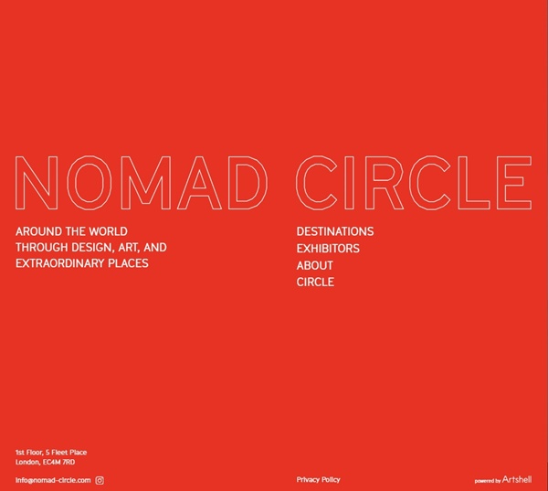 18 galleries at NOMAD 2026, St. Moritz SWITZERLAND  - 12 > 15 February, 2026 @nomadcircle