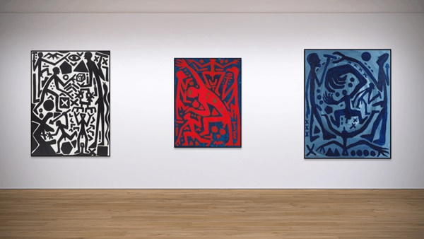 A.R. Penck : New System Paintings
