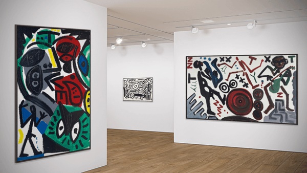 A.R. Penck : New System Paintings