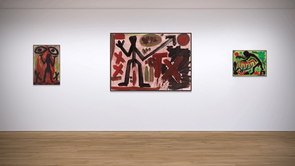 A.R. Penck : New System Paintings