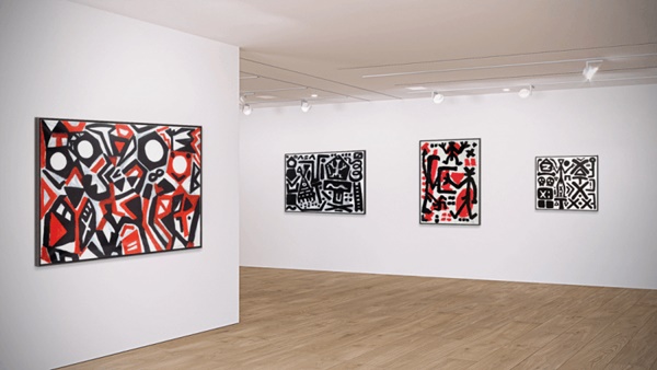 A.R. Penck : New System Paintings