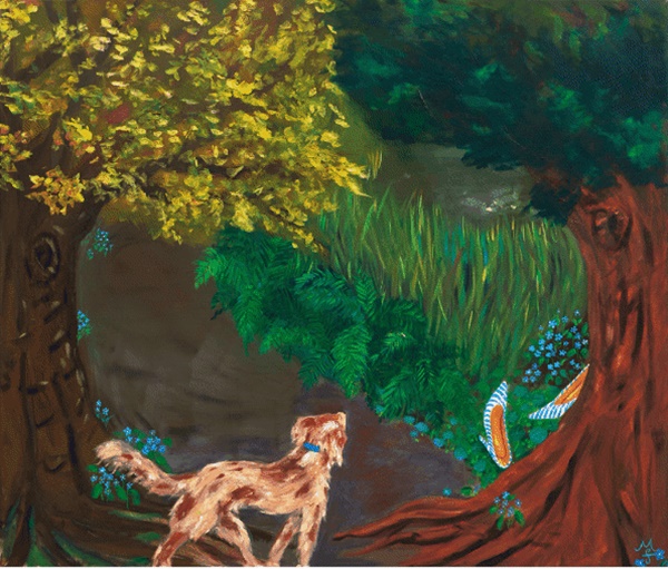 click to enlarge- double click to reduce Maria Farrar: Spring