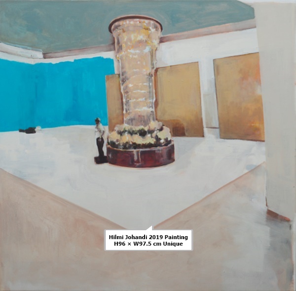 click to enlarge- double click to reduce Hilmi Johandi 2019 Painting
H96 × W97.5 cm Unique